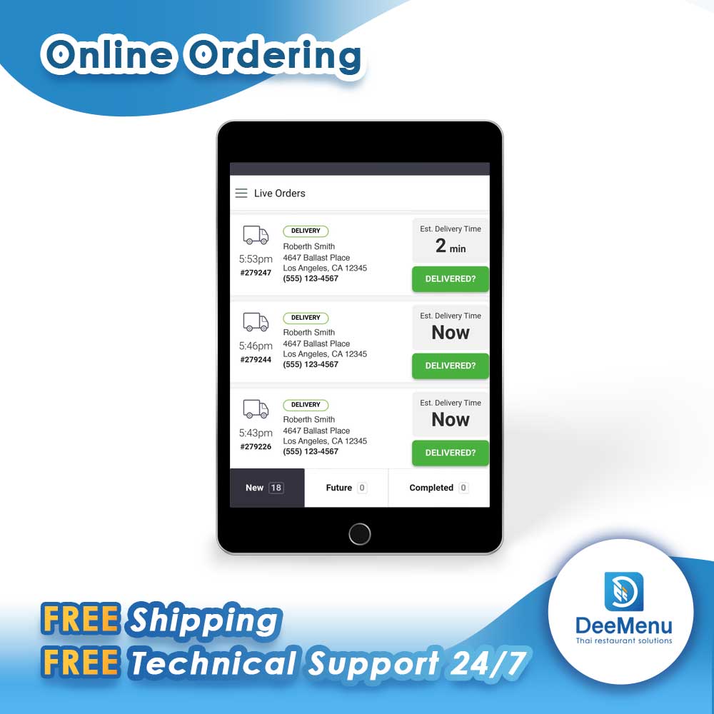 Online Ordering : Ordering, Delivery, Marketing tools